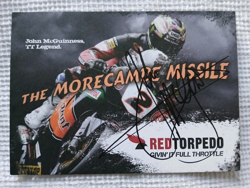 John mcguinness signed - john,