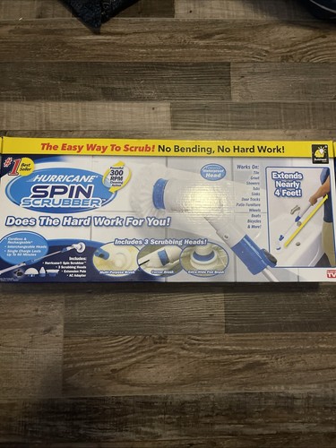 Hurricane spin scrubber - hurricane,