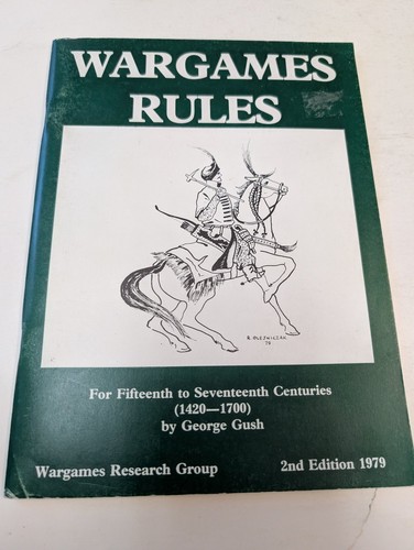 Wargames rules george gush - rules,
