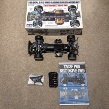 NEW Vintage Tamiya TA03-F Pro 1/10 RC Belt Drive plus hop ups Rare 58177 (TA03)