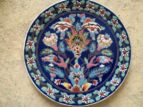 Decorative plate handmade in - decorative,