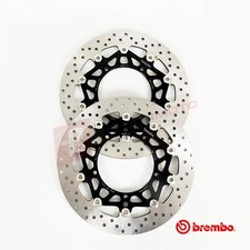 Brembo Floating Front Brake Disc Pair to fit Yamaha YZF1000 R1 2004-2006