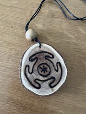 Handmade Hecate Wheel, Pendant