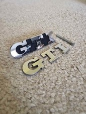 Golf GTI MK6 OEM Chrome Badges