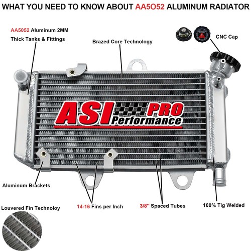 Aluminum radiator for 2004 - aluminum,