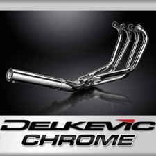 Honda CB750 K0-K6 SOHC 69-76 Full Exhaust 4-1 Chrome Stainless Straight Silencer