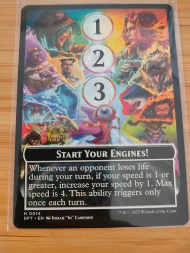 Mtg start your engines - , max