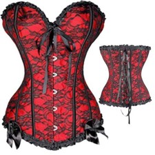 Womens Sexy Red&Black Lace