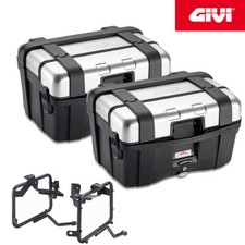 Side Cases + Frames [GIVI] TRK46 - Honda XL 650 Transalp 2001