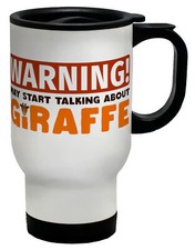 Funny Warning Giraffe Travel