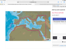 C MAP  NT MAX. SD, SD. 2009. MEGAWIDE.  ALL MEDITERRANEAN FROM GIB TO RED SEA