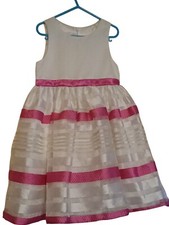Girls White Pink Party special Occasion Age 6 Years by Cinderella