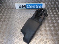 BMW E46 3 SERIES 98-06 FRONT CENTRE ARMREST BLACK STITCHED LEATHER REF 4
