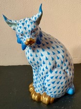 Herend Hungary Lynx Figurine