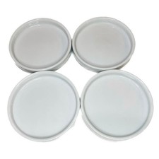 Drink Coaster Set Porcelain Zassenhaus Mill Trivets 4 White Beverage Coffee Lip