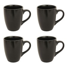 Stoneware Coffee Mugs Set Of 4