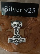 Silver Viking  Double Head Axe