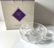 Edinburgh Crystal Continental Collection Cut Glass Bowl BNIB