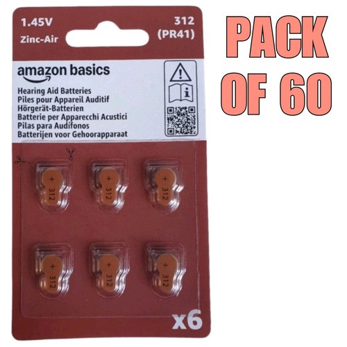 60pcs size 312 hearing - size,