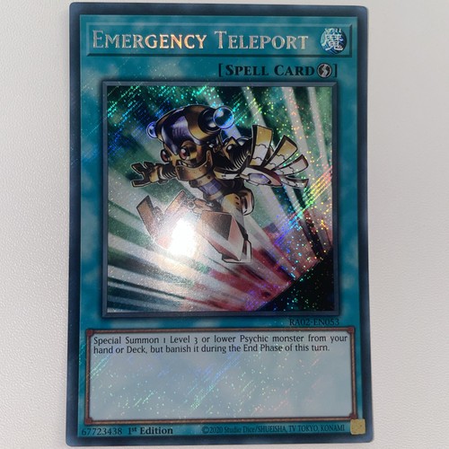 Yugioh ra02 en053 emergency - yugioh,