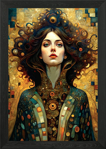 Cubist iconic beautiful - beautiful, framed