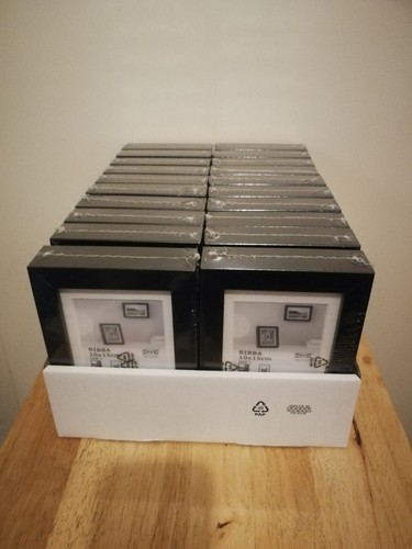 Ikea black ribba frames - 20,