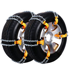 6x Snow Chains Car Tyre Chain