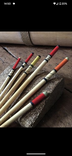Handcrafted coarse floats.