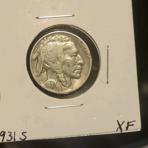 1931 buffalo nickel five - nickel,