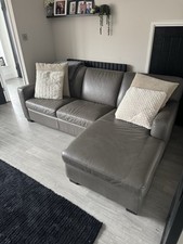Next Darwin Grey Corner Chaise