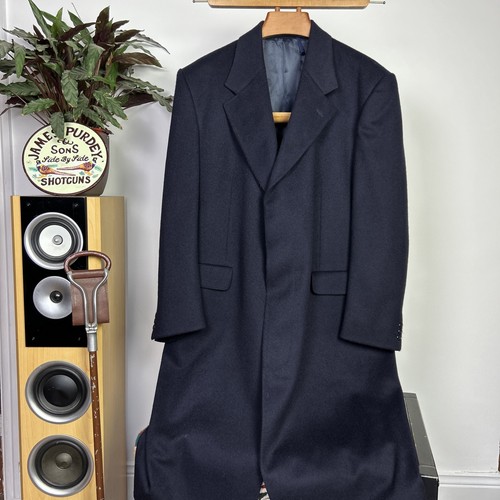 Crombie 1805 navy wool - crombie, (44r)