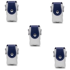 Golf Bag, Portable Mini Golf Protective Bag, PU Leather Ball Box Bag A5L85148