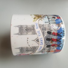 Westminster Abbey God Save The King Charles Ceramic Coffee Tea Chocolate Mug M&S