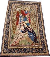 P'ersian I'sfahan silk and