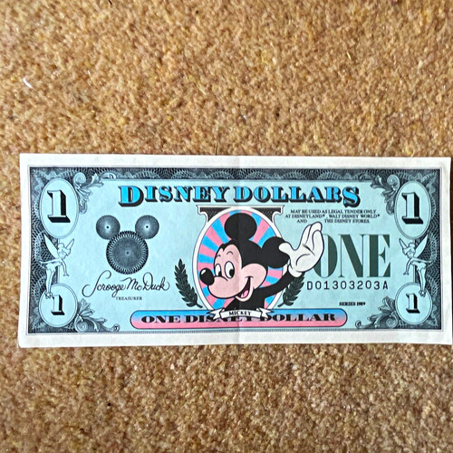 Disney 1989 - disney, $1