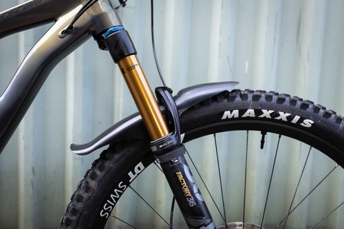 Pg350 black short front - black, mtb