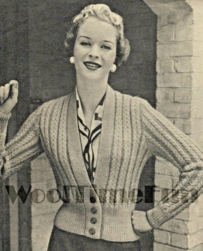 Knitting pattern lady - knitting, lady's