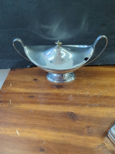 Antique english silver plate - antique,