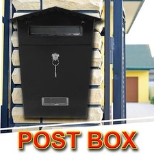 BLACK LARGE LETTER BOX POST