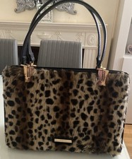 Dune Leopard Print Faux Fur/
