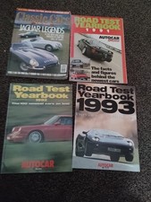 Road Test Yearbooks for 1991/92/93plus Classic car Jaguar Celebration issue