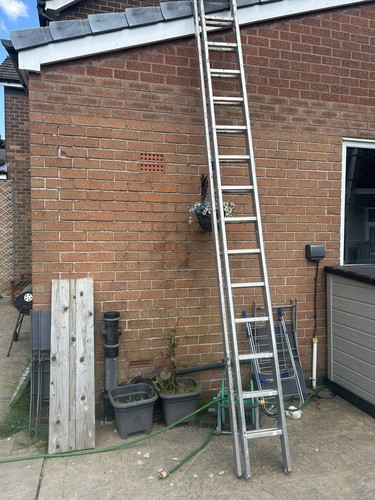 Double extension ladders - double,