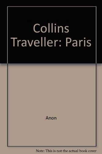 Collins traveller paris anon - collins, traveller: