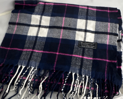 Burberrys lambswool woven - lambswool,