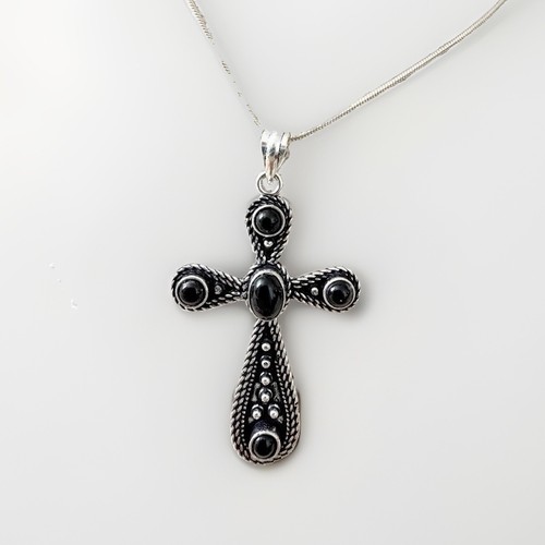 925 sterling silver onyx - 925,