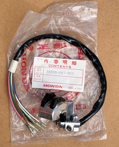 Nos honda handlebar - handlebar, horn