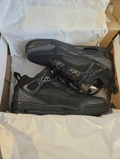 Kids Jordan Spizike Low Size 3 Uk Black