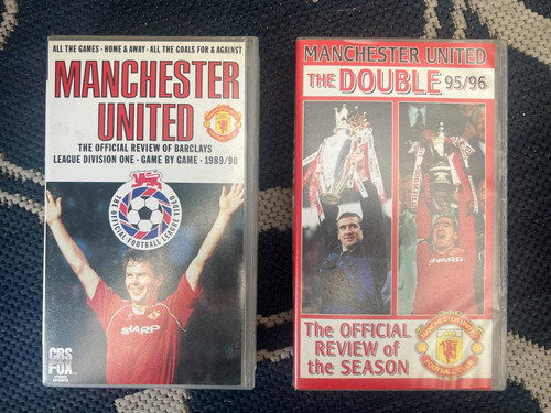 Manchester united vhs bundle - vhs,