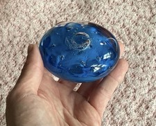 Tweedsmuir Glass Paperweight Scottish Borders Paper Weight Display Chris Dodds