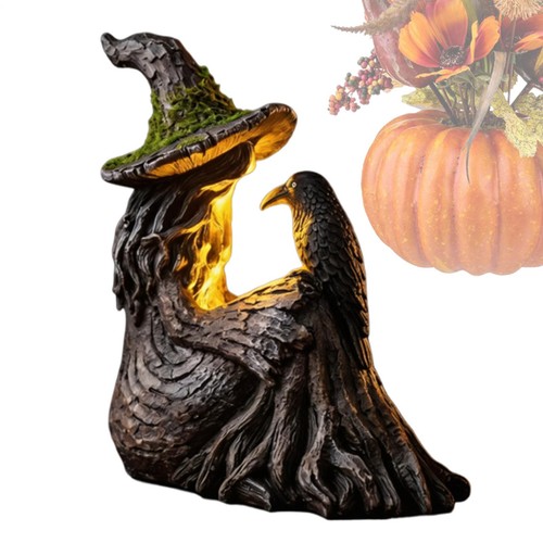 Witch statue gothic - witch,